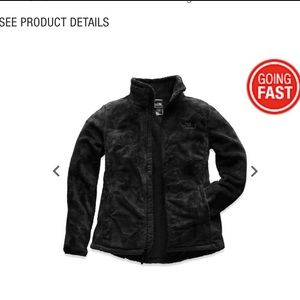Fuzzy, warm North Face jacket